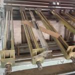 Panel Furniture MY2500B-14 Semi-Automatic Pneumatic Hydraulic Wood Gluing Press