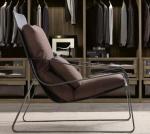 Modern Space Saving Furniture Outdoor Lounge Chair Leather Sofa Recliner For