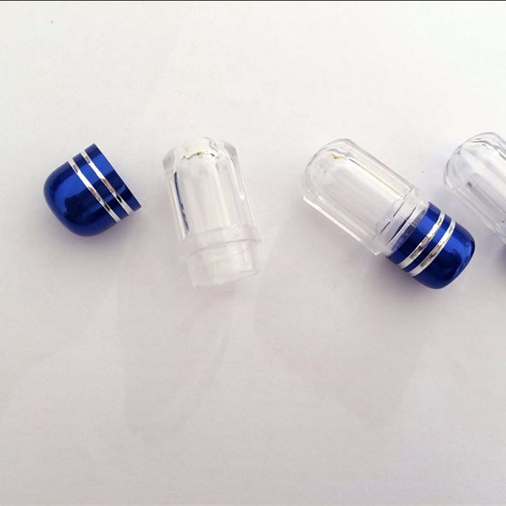 14mm 10ml Empty Plastic Pill Capsules Bullet Shape Small Pill Bottles