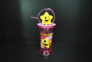 Wholesale Pink Star Style Cartoon CharacterDrinking Water Bottle 8.5 Inch As Gift For Children Made By As from china suppliers