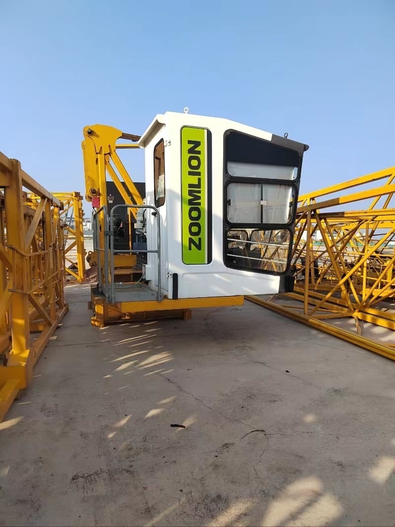 Zoomlion Heavy Industry Tower Crane (6013-6) for Sale, Maximum Boom Tip Lifting 1.3 Tons