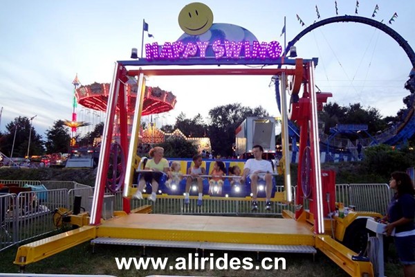 Mini fairground rides ferris wheel with trailer mounted carnival rides for sale