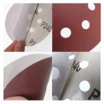 5 Inch PSA Self Adhesive Orbital Sander Sandpaper Red Aluminum Oxide For