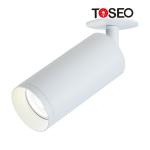 Cylinder Surface Mounted Spotlight Adjustable Black Aluminium GU10 Downlights