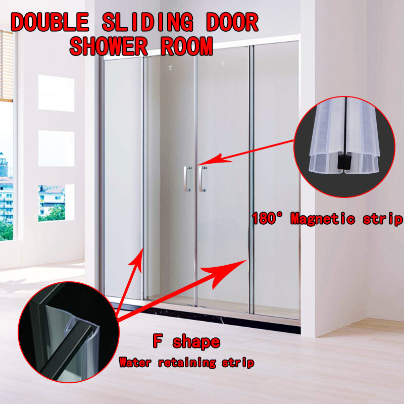 10mm Bathroom Shower Door Seal Strip