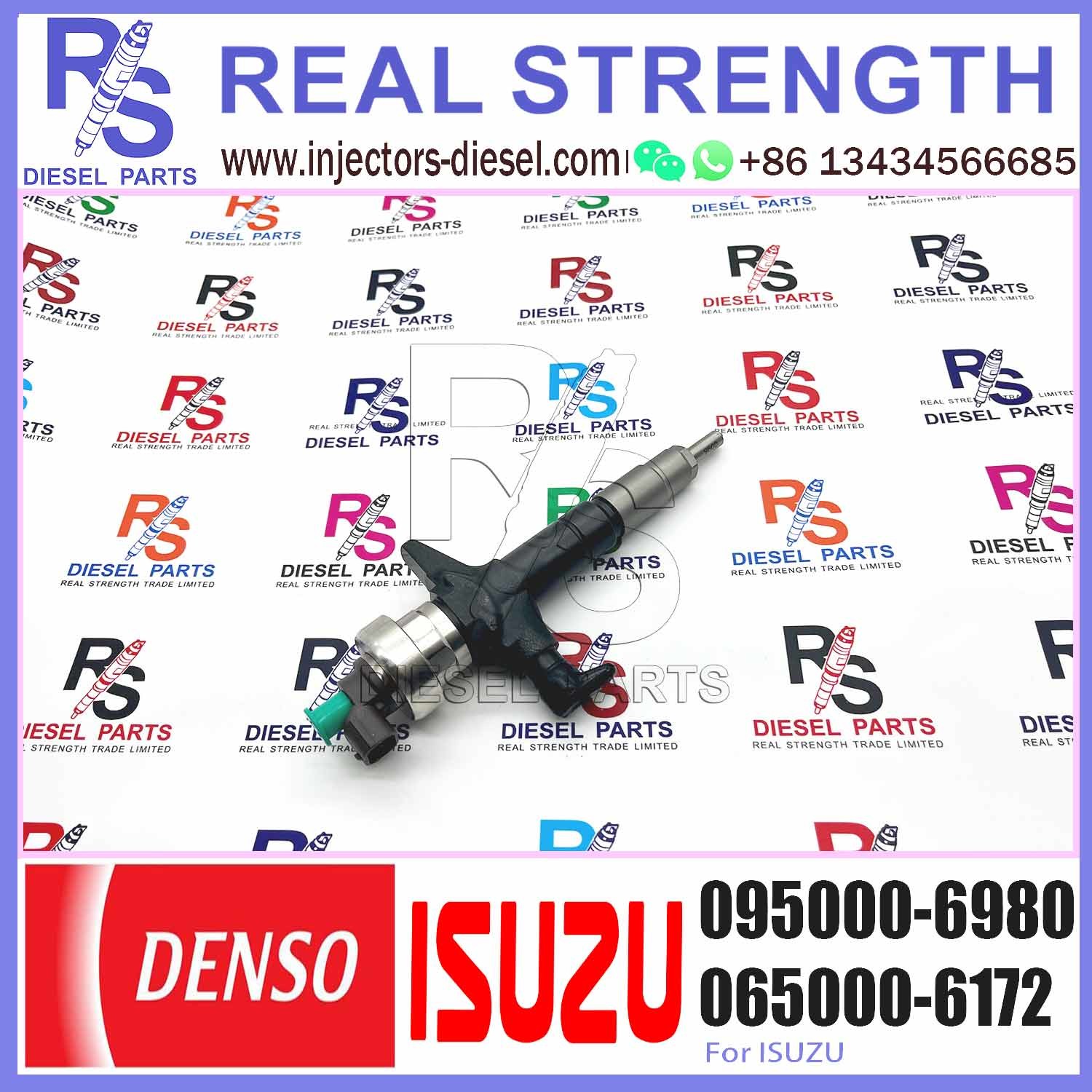 COMMON RAIL INJECTOR 8-98011604-5 8980116045 fuel injector 095000-6980 for I-SUZU DMAX