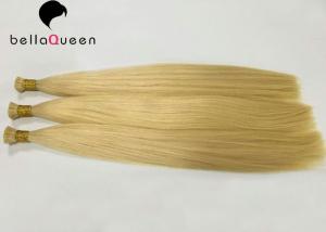 China 613# Golden Blonde Full Ending Flat Tip Hair Extensions For Women on sale