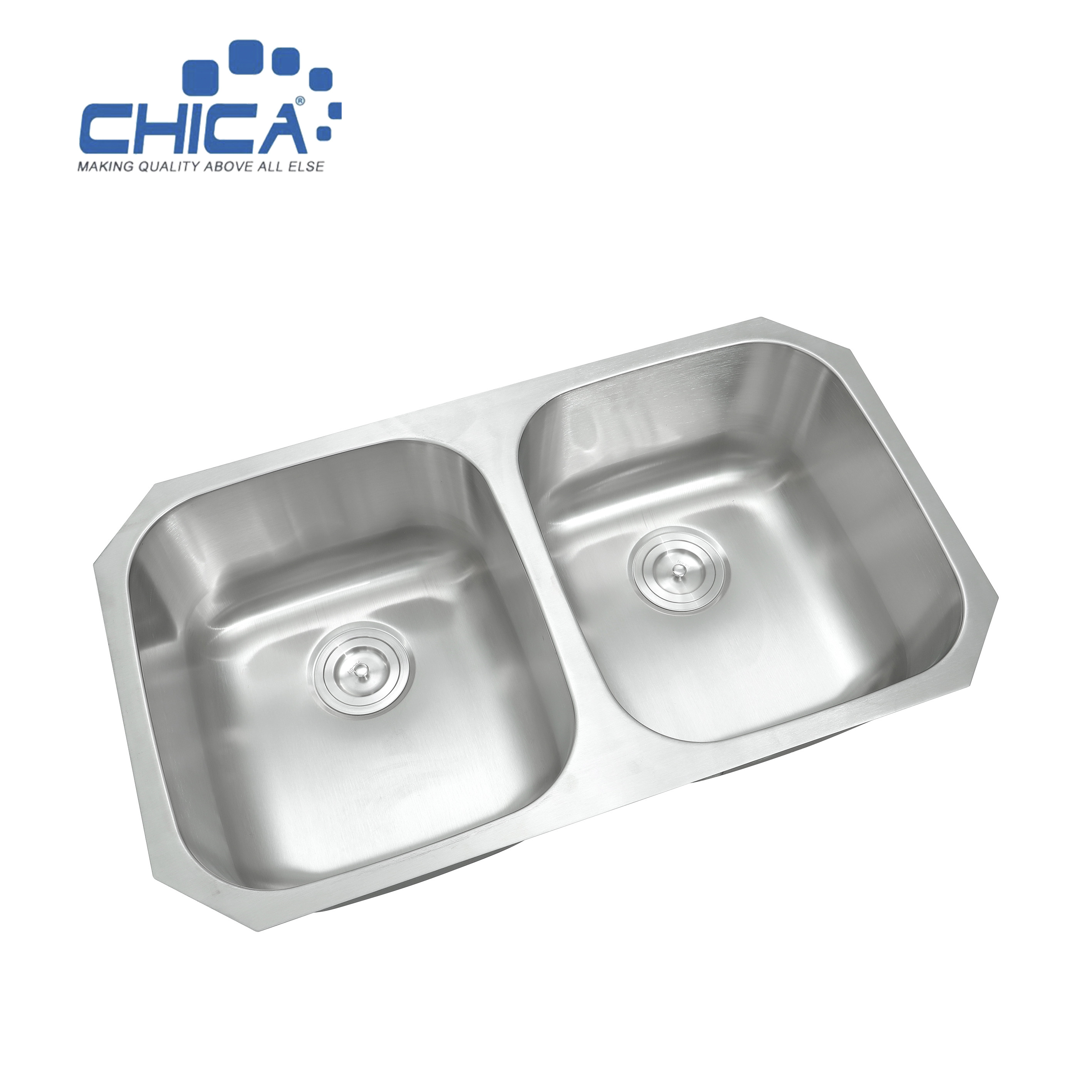 Stainless Steel Kitchen Sink For Hotel Quality Control Procedure Double Bowl Kitchen Sink For House
