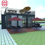 Zontop Modern Living 40ft Luxury New Low Cost 20ft 40ft Offices Prefabricated