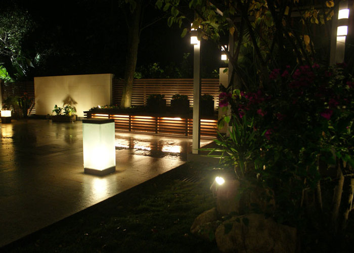 3w One Side Emitting In Ground Led Lights Stainless Steel For Landscape Garden