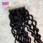Deep Wave 13x4 HD Lace Frontal Wig 100% Brazilian Human Hair Closure