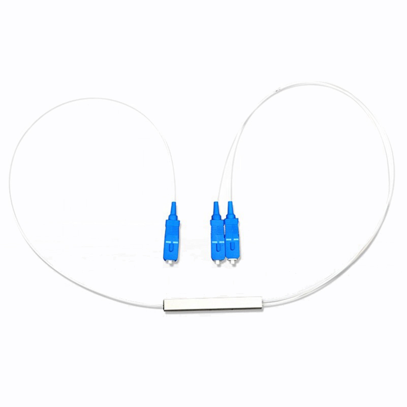 1x2 Sc Apc Plc Rack Mount Fiber Optic Splitter 2 In 1 Out