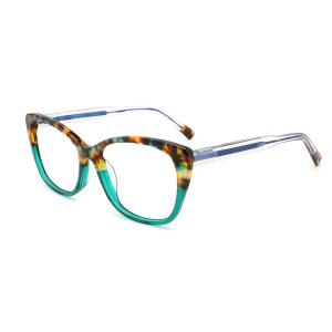 Wholesale Women Luxury Acetate Frame Glasses Cat Eye Optical CE Approved from china suppliers