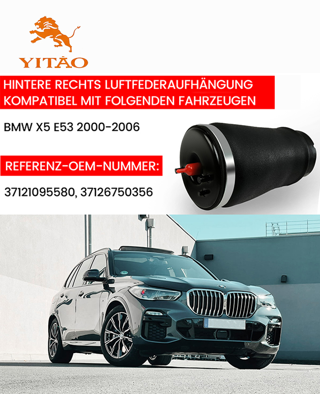 37121095580 Air Spring Suitable for BMW X5 E53 2000-2006 (Non-Sport)
