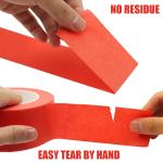 Automotive Home Office Crafts DIY Art Painters Tape Colorful Red Masking Tape