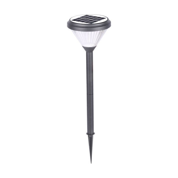 4-6h Charge Time Warm White Solar Garden Lantern For Outdoor Pathway Lighting