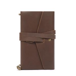 Wholesale 5 X 7 Soft Leather Notebook Journal OEM Brand For Men And Women from china suppliers