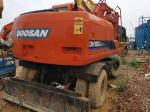Korea Grab 15T DH150W-7 Doosan Wheel Excavator