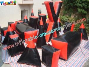 Wholesale Full Sets Military Inflatable Paintball Bunkers Obstacle Games For Paintball Sports from china suppliers