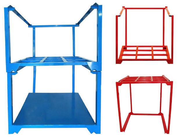 Pallet Stacking Rack  For fabric roll storage