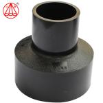 Thickness 2mm~3mm PE Pipe Fitting , 90 Degree Angle Elbow Customized Color