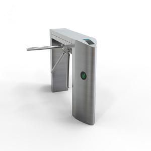 Wholesale Waist Height Turnstile Access System , 304 Stainless Steel Tripod Turnstile Gate from china suppliers