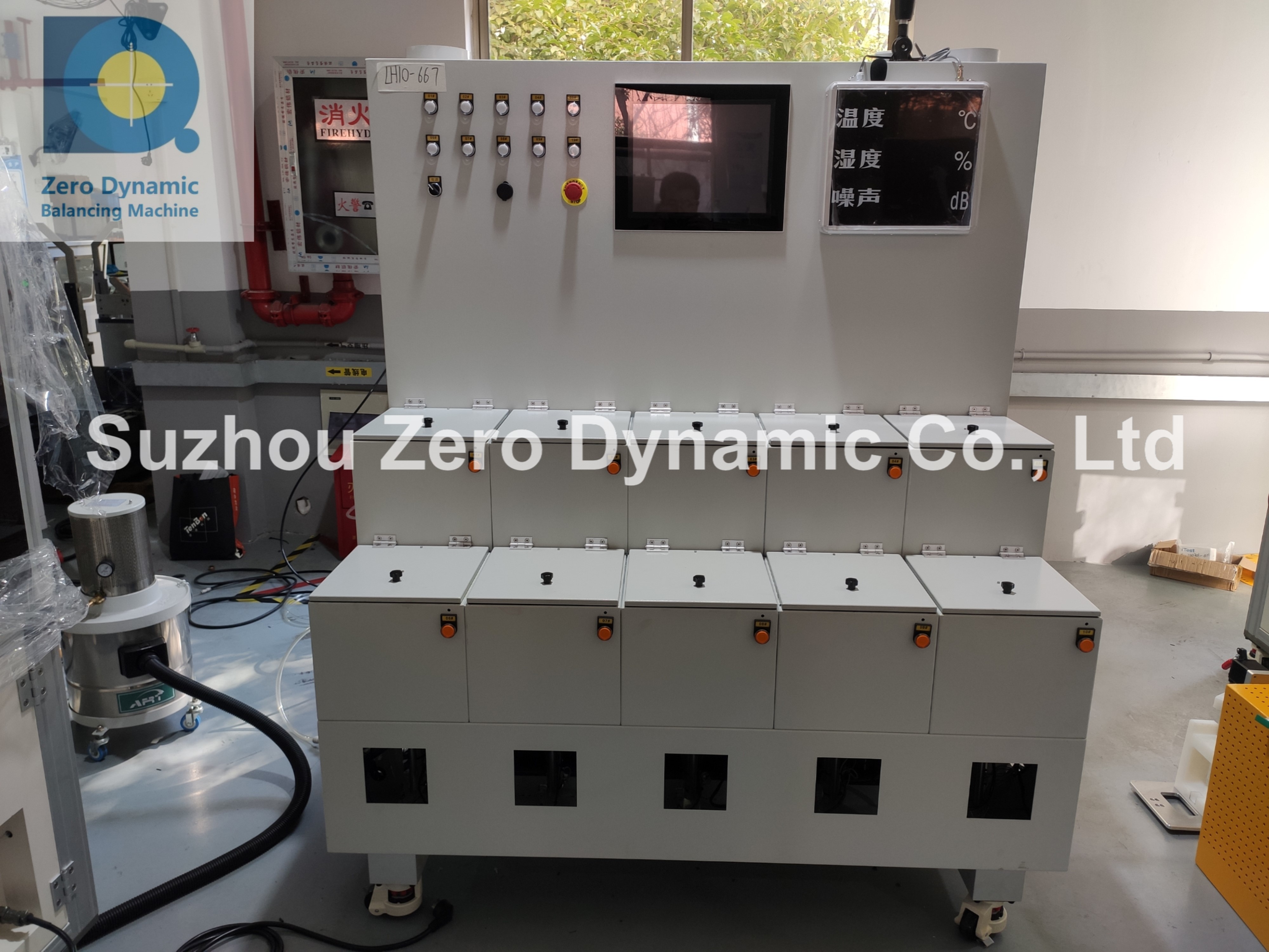 Ten Station / Five Station Motor Aging Test Machine With Touch Screen