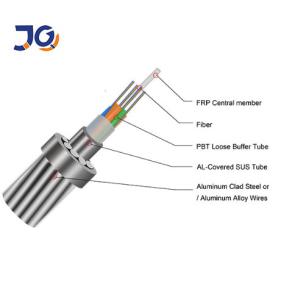 Wholesale 24 36 48 96 144core G655C G652D OPGW Fiber Optic Cable from china suppliers