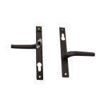 90mm Square Shaft Aluminum Door Handles With Lock For Window And Door