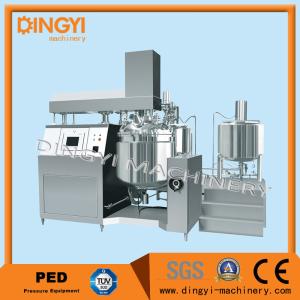 Wholesale Hydraulic Lifting Vacuum Emulsifying Mixer 750L Capacity SUS304 For Lotion from china suppliers