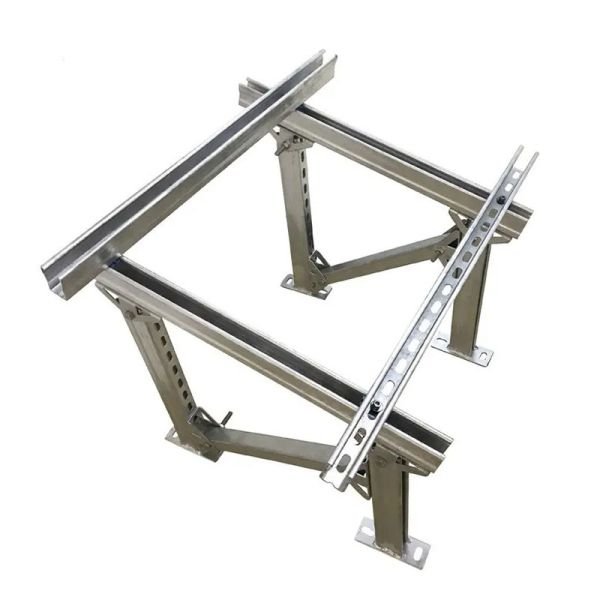Eco Friendly Adjustable Stainless Steel Ground Solar PV Mounting System Universal Compatibility