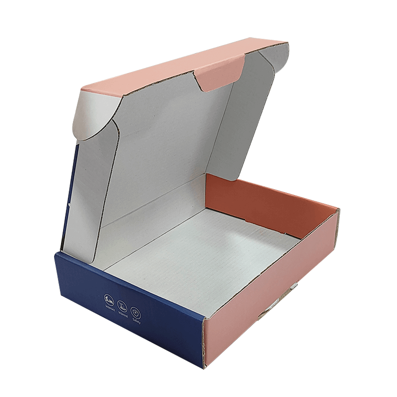 Corrugated Board Paper Mailer Box For Skin Care Clothing Shoes Packaging