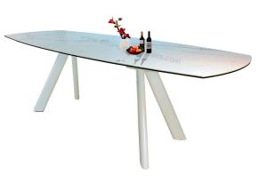 Wholesale Luxury Contemporary Dining Table Heavy Duty Steel Legs With Chinese Ceramic from china suppliers