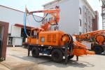 KC2012W Concrete Spraying Machine , Concrete Pump Sprayer Long Reach Spray Boom
