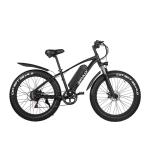 High Power 26 Inch 48V 1000W Fat Tyre Electric Bike With 14Ah - 17Ah Lithium