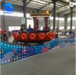 Amusement Rides Mini Flying Car 8 / 12 Persons For Kids Carnival Games