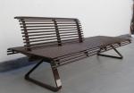 Double Side Commercial Metal Benches Outdoor For Patio Park OEM ODM