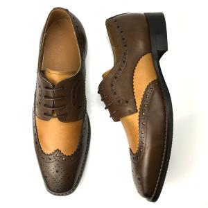 Wholesale Long History Classical Design Customized Men Leather Wedding Shoes from china suppliers