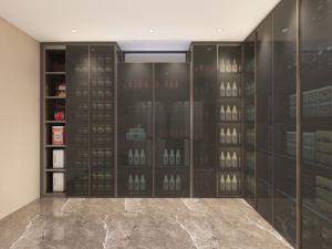 Wholesale Luxurious Stainless Steel Basement Storage Cabinets Perfect Fusion Of Elegance And Practicality from china suppliers