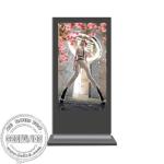 Vertical Outdoor Lcd Advertising Video Signage Used Outside