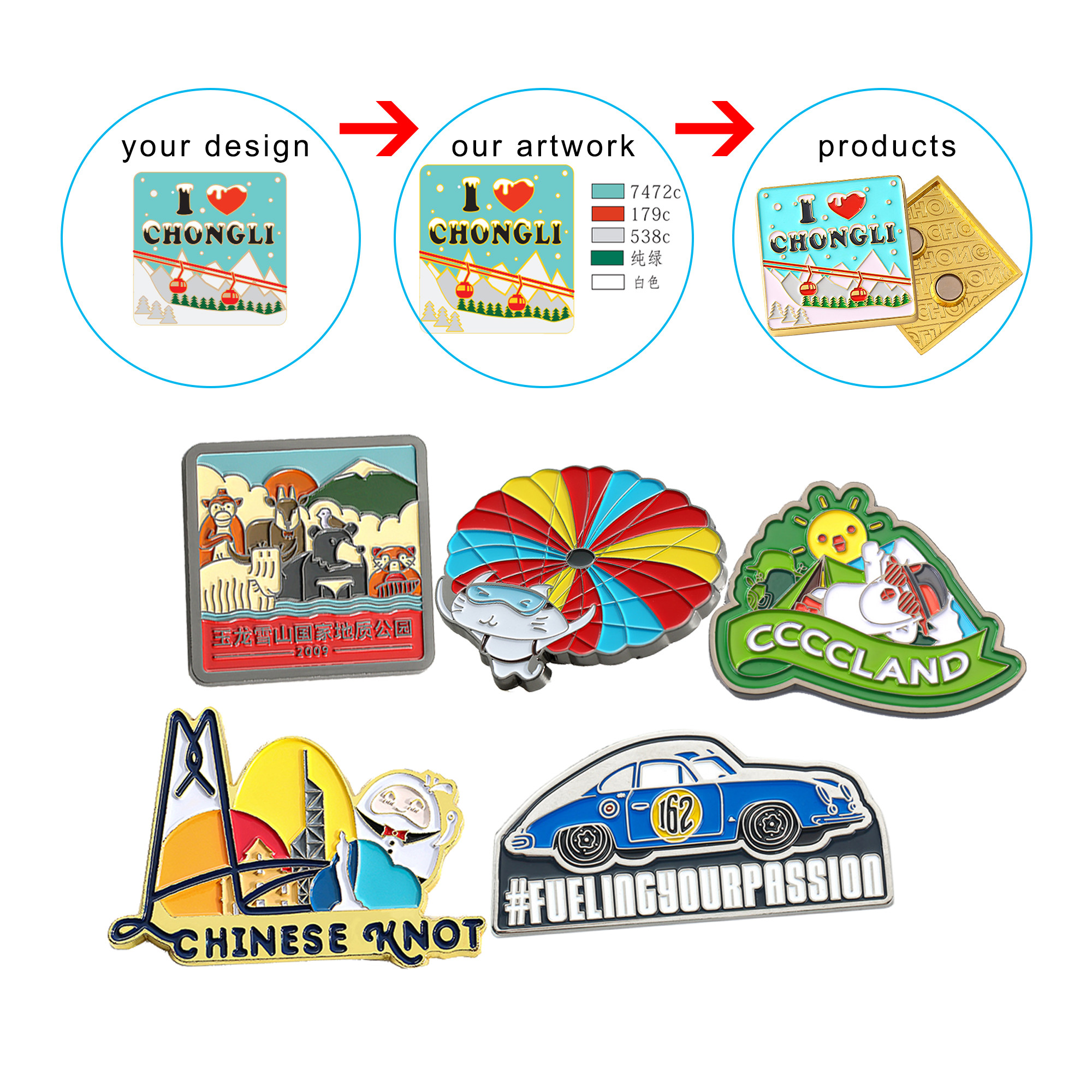 Cartoon Animal Color Fridge Magnets Rubber Fridge Magnet 3D Magnet Fridge for Decoration