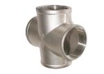Casting 316 Stainless Steel Pipe Fittings SS Cross ANSI Standard Anti Corrosion