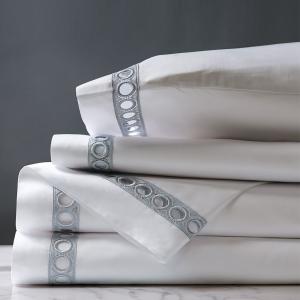 Wholesale Cheapest Bed Sheet 100% Polyester Microfiber Lace Hem Luxury Wedding Sheet Set 3/4pcs from china suppliers