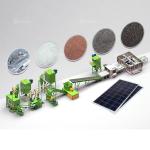 High Seperation Ratio 1500KG/H Metal Glass Silicon Recycle Machine for High