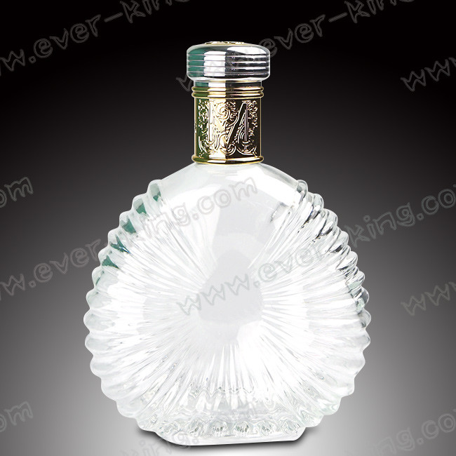 1500g Super Flint Glass Rum 750ml Drink Bottle