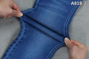 Wholesale 4/1 Satin Denim Fabric Soft Jogger Blue + Black Backside For Kid'S Jeans from china suppliers