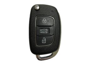Wholesale 4D60 80 BIT Chip Hyundai Car Key Fob OKA-421T ADc-TP CR2032 Battery Black Color from china suppliers