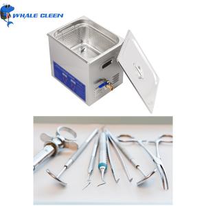 Wholesale Mechanical Timer Dental Ultrasonic Cleaner 6.5L Stainless Steel 304 Tank from china suppliers