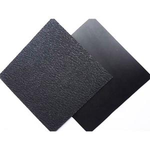 Wholesale Aquaculture Waterproof Geomembrane HDPE Sheet 500 Micron High Puncture Resistant from china suppliers