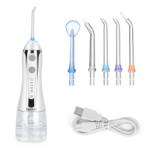 5 Modes Oral Irrigator Water Flosser Portable Dental Care With 5 Nozzles